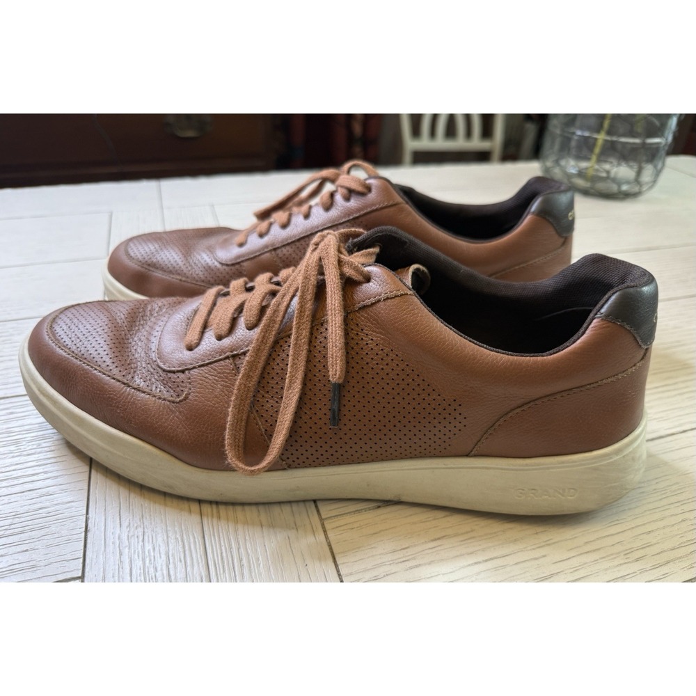 Cole Haan Men's Grand Crosscourt Brown Modern Tennis Sneaker‎ Shoes C35816 13 M